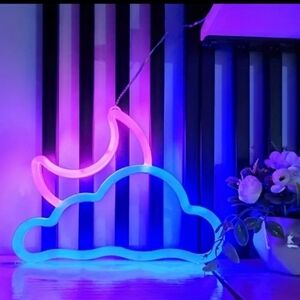 ☆Cloud and Moon LED Neon Light☆